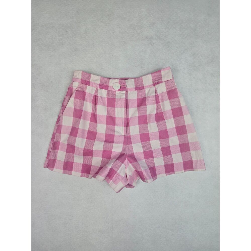 Zara Gingham Shorts